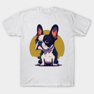 Boston Terrier Portrait T-Shirt